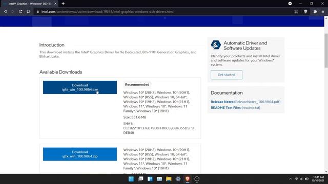 Get Latest intel UHD Graphics Update For Windows 11 смотреть онлайн