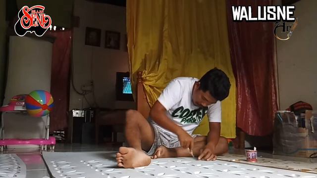 tutorial bikin ukiran spons ati / matras смотреть онлайн