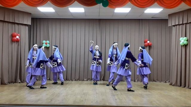 Хореографический ансамбль "Куьпелек" танец "Девичья лезгинка" смотреть онлайн