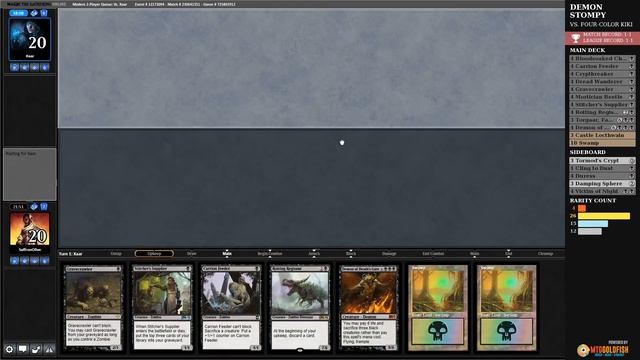 Demon Stompy | Turn Two 9/9's!!! | MTG Modern | Budget Magic смотреть онлайн