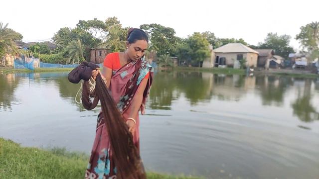 Cast Net Fishing Video | Traditional Fish Catching With A Cast Net by Beautiful Natural смотреть онлайн