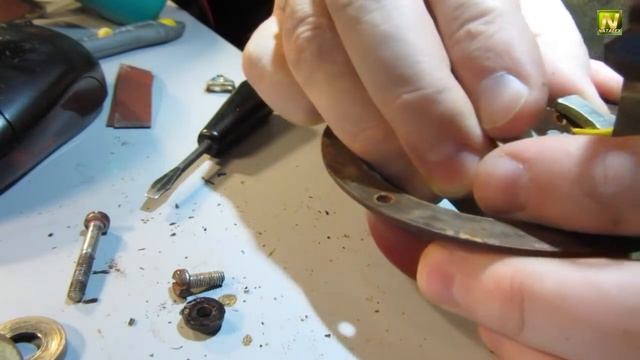 [Natalex] Ремонтируем гудок мотоцикла Java 250 (Ява капелька, Ява старушка)... смотреть онлайн