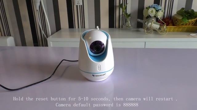 How to Reset VStarcam IP Camera E27 to Factory Default смотреть онлайн