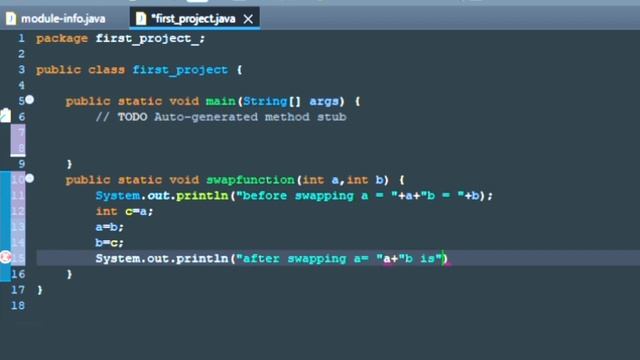 Swap Function In Java || Functions in JAVA #programming #java #coding смотреть онлайн