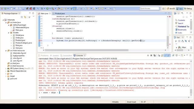 Java hibernate: SQL запросы, урок 12! смотреть онлайн