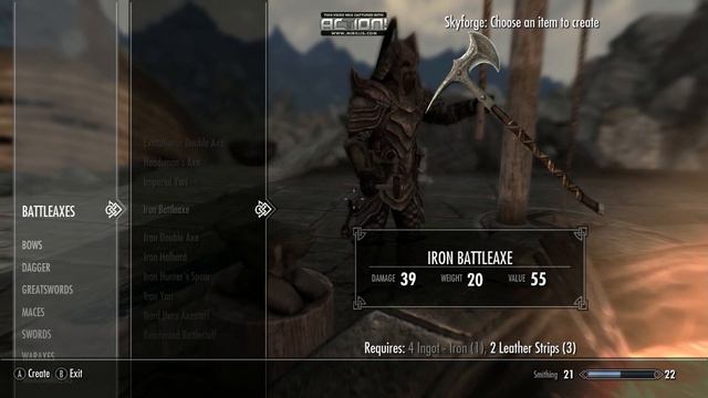 Skyrim Mods Window Ep.4 Smithing Menu - Weapons and Armor смотреть онлайн