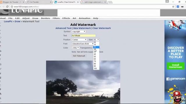 36. How to Add Watermark to Images in blogger? Blogger Tutorial for Beginners. смотреть онлайн