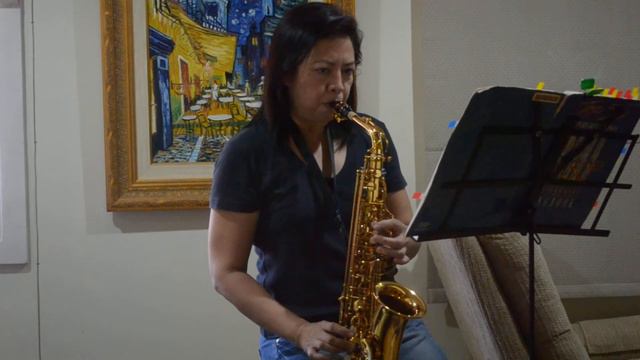 Ria Guilatco, Alto Sax - Yesterday by J. Lennon & Paul McCartney смотреть онлайн