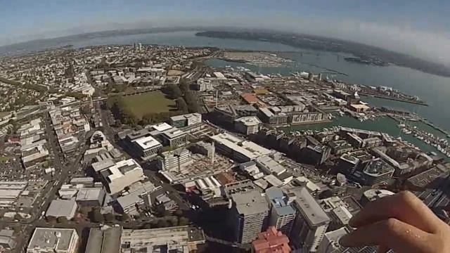 Google Business View Shoot on Sky Tower Auckland смотреть онлайн