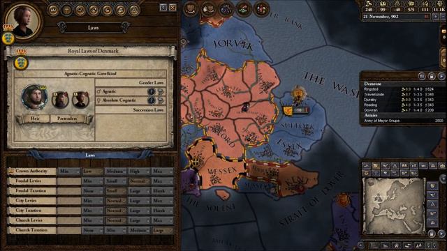 Let's Play Crusader Kings 2: The Old Gods (Denmark) - Part 10 by Benandorf смотреть онлайн
