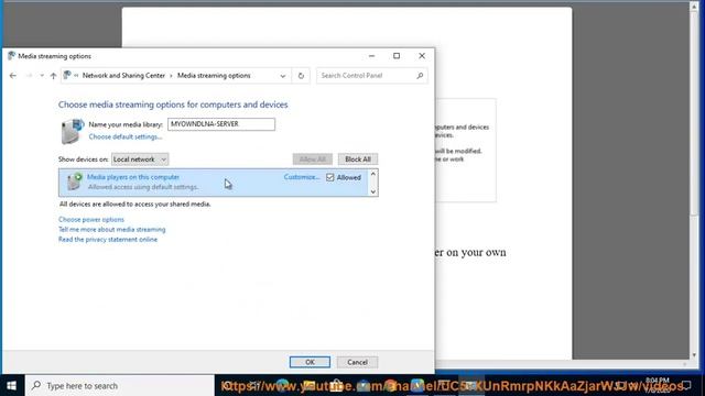 Enable DLNA Server on Windows 10 смотреть онлайн