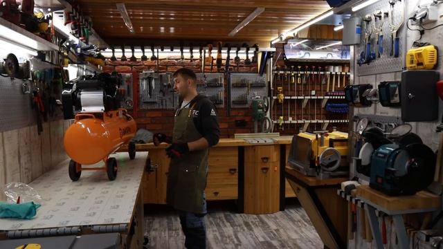 Новый компрессор для мастерской смотреть онлайн