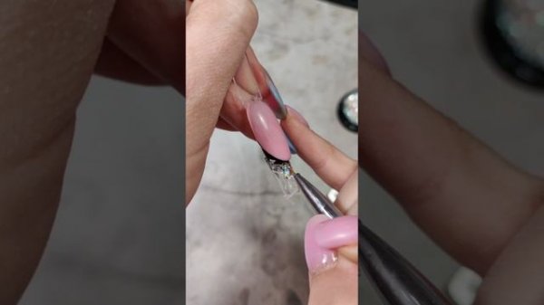 Мастер класс "Выкладной витражный френч"