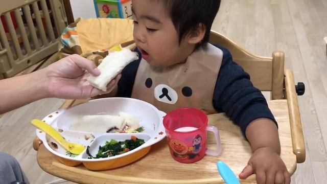 12月9日 金曜日 朝食　１歳の赤ちゃん　【Friday 9th December Breakfast 1 Year Old Baby