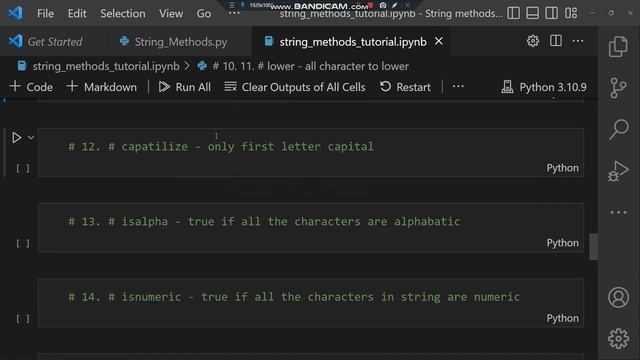 25 String Methods for Beginners | Python | Explained in Hindi смотреть онлайн