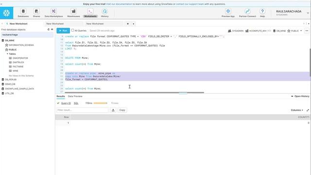 Import and Export Data with Snowflake смотреть онлайн