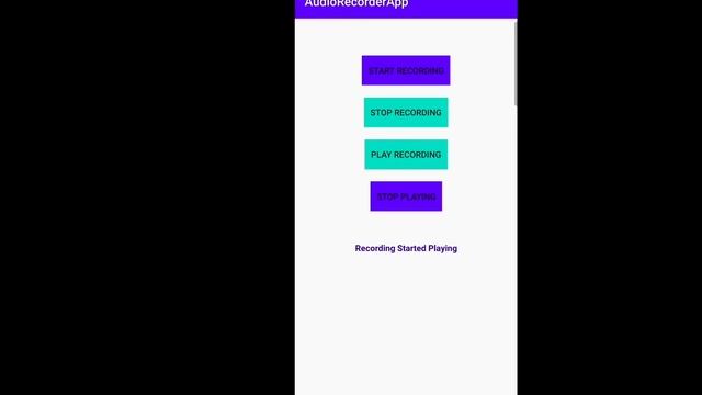 Android Audio Recorder Example смотреть онлайн