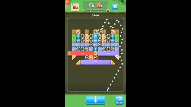 Brick Ball Blast Ball Crusher Game Walk Thru Level 61-66 смотреть онлайн