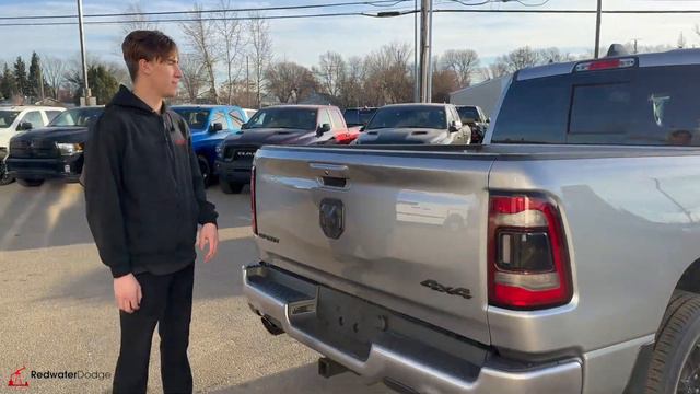 New 2024 Ram 1500 Sport Crew Cab 4x4 - HEMI V8 | Stock # RR14438 - Redwater Dodge смотреть онлайн