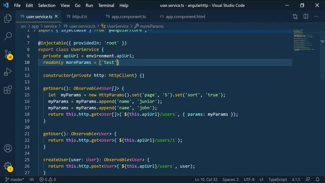 Angular HTTP API | Part 33 - HTTP Request Parameters 2 смотреть онлайн