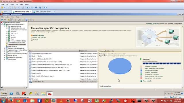 How to uninstall Kaspersky Endpoint Security 10 for Windows with Kaspersky Security Center 10 смотреть онлайн