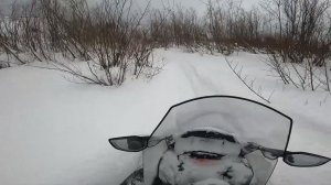 На рыбалку на снегоходе Lynx 69 ranger 900 ACE Turbo