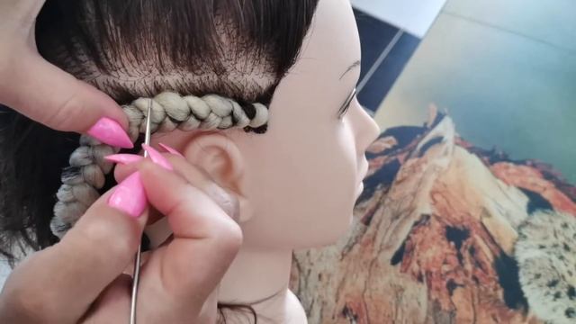 Брейды с материалом для новичков /Исправляем ошибки смотреть онлайн