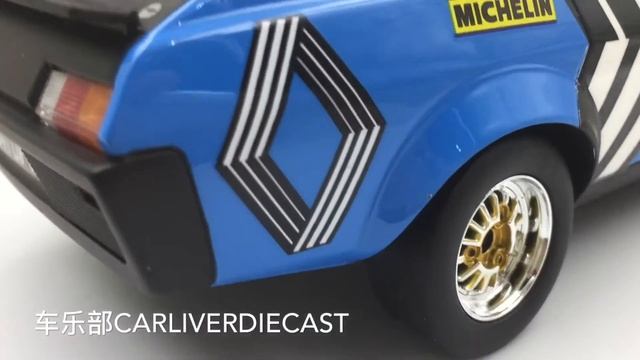 OttO Mobile Renault 17 Gordini Rallye Gr.5 1:18 OT207 смотреть онлайн