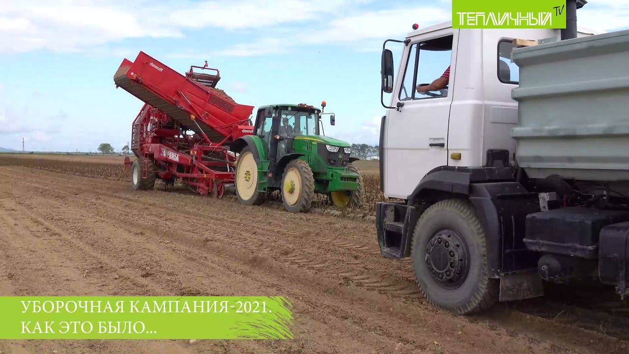 Уборочная-2021 в "Тепличном". Как это было... смотреть онлайн