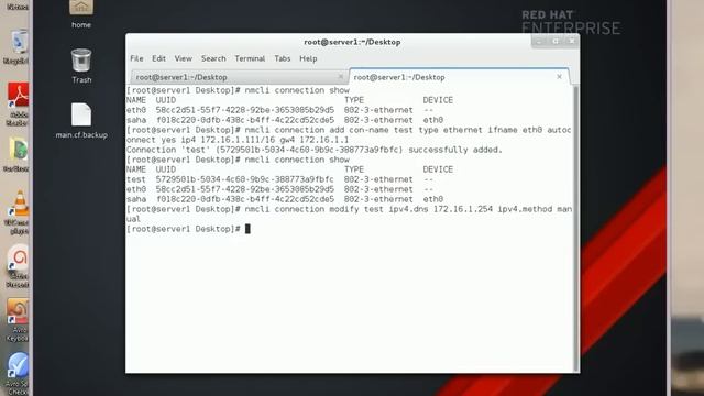 Network Interface Configure and hostname change in RHEL 7 смотреть онлайн