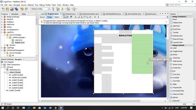 Part 2 How to design Register Form in Java in Netbeans IDE | Java Tutorial | Custom Register Form смотреть онлайн