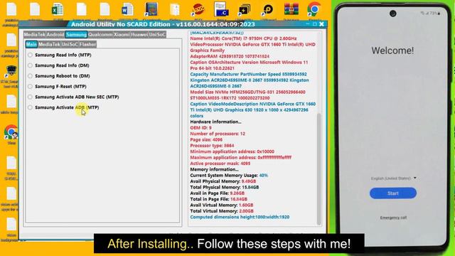 All Samsung FRP Bypass 1 Click Google Account, ADB Enable Fail Samfw, #*0*# Not Working new Tool 🔥 смотреть онлайн