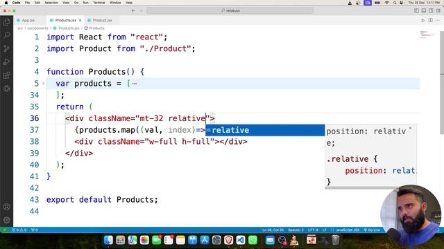 23.2 ReactJS Project [Part-2] - Refokus Clone смотреть онлайн