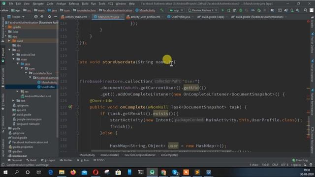 #2 Firebase Authentication | Storing user data name, image, email | basic setup to Firestore. смотреть онлайн