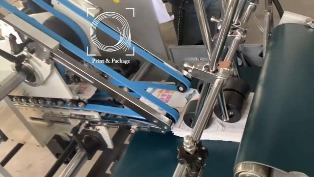 Фальцевально склеивающее оборудование Galaxy FG 580. Тест перед отгрузкой смотреть онлайн