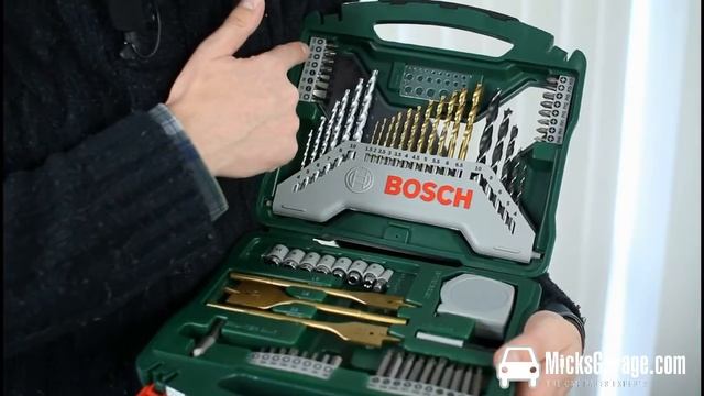 Bosch Titanium 70 Piece Drill Set From MicksGarage.com смотреть онлайн