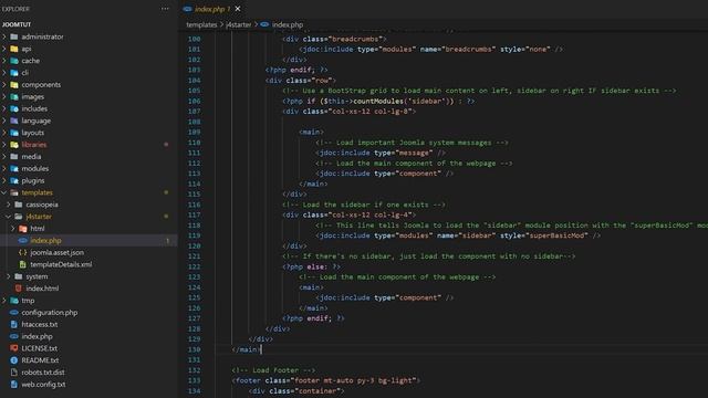 Developing a Joomla 4 Template: Project Structure (2/4) смотреть онлайн