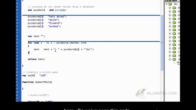 Beginner's Javascript Closed Captioned - Toggle Menu Part 1 смотреть онлайн