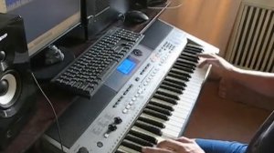 Группа “Space“ Волшебный полёт   cover  на yamaha psr 443