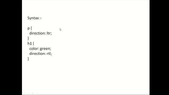 CSS Text Direction With Example in Hindi(Part-36)for beginners | How to Change Text Direction in CS смотреть онлайн