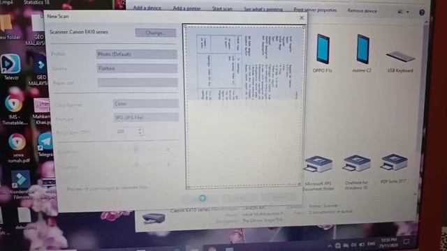 Cara mudah scan documents guna Printer Canon Pixma E410 смотреть онлайн
