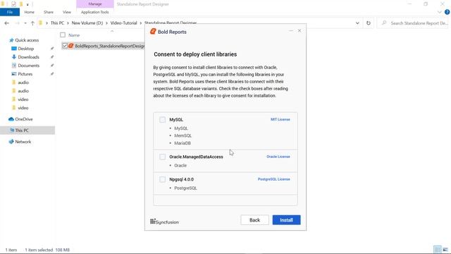Installation Steps for Standalone Report Designer | Bold Reports смотреть онлайн
