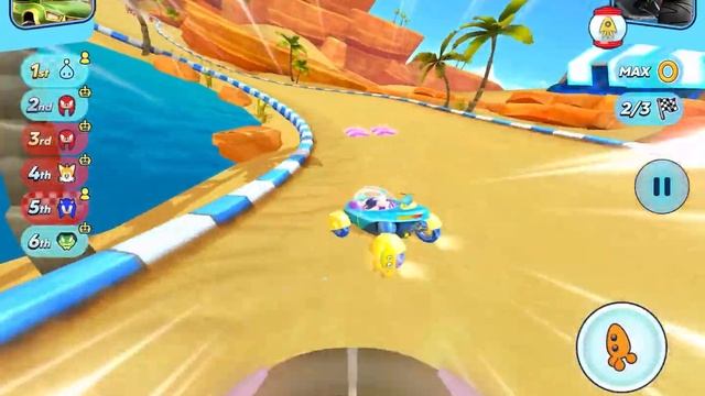 Sonic Racing [Apple Arcade] Episode 4 - Frozen Twist, Desert Canyon & Aces Highway смотреть онлайн