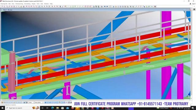 TEKLA Structure Steel + PEB | Free Workshop | Protrainy | BIM Software смотреть онлайн