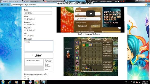 Crystal Saga Hack I 2015 I 2014 смотреть онлайн