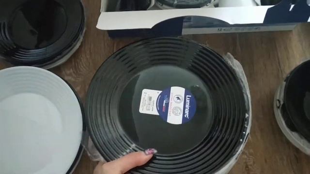 Распаковка — Набор столовой посуды Luminarc Harena Black смотреть онлайн