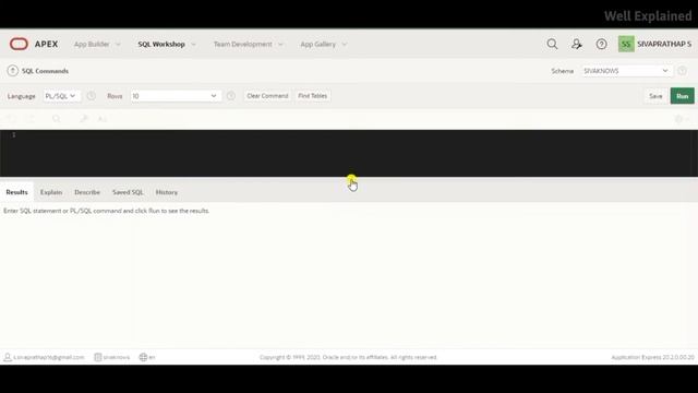 How to Use Oracle Apex Workshop for PL/SQL? | Well Explained смотреть онлайн
