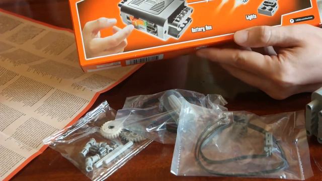 Распаковка Lego Technic 8293 Power Functions смотреть онлайн
