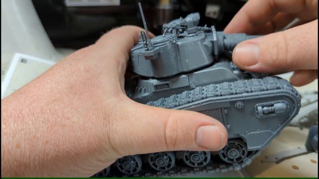Rogal Dorn Battle Tank Unboxing And Assembly And Review