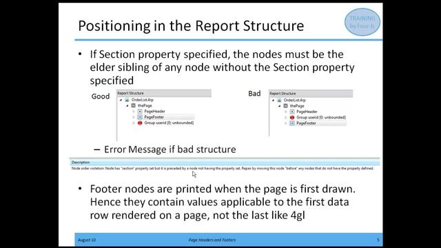 Module 7 Part 1: Adding Headers and Footers смотреть онлайн